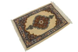 Vintage Cream 2X3 Mood Tabriz Persian Rug