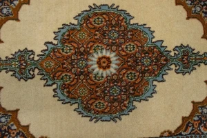 Vintage Cream 2X3 Mood Tabriz Persian Rug