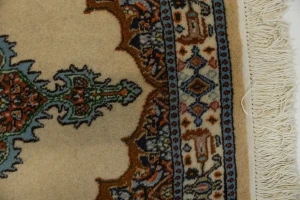 Vintage Cream 2X3 Mood Tabriz Persian Rug