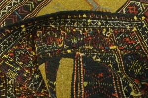 Beige Tribal 3X6 Sumak Herati Persian Rug