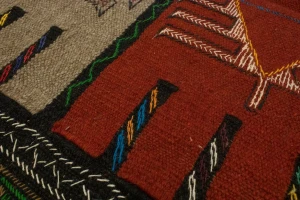 Khaki Tribal 4X6 Sumak Herati Persian Rug