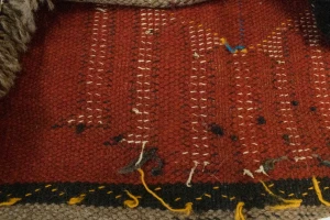Khaki Tribal 4X6 Sumak Herati Persian Rug