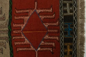 Khaki Tribal 4X6 Sumak Herati Persian Rug