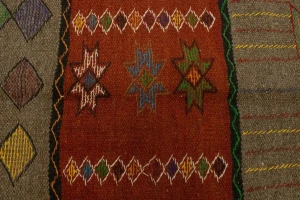 Khaki Tribal 3X6 Sumak Herati Persian Rug