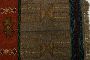 Khaki Tribal 3X6 Sumak Herati Persian Rug
