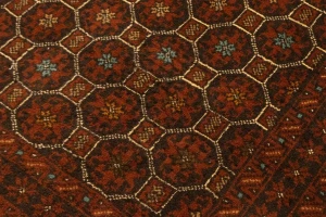 Rust Tribal 3'4X5'5 Balouch Persian Rug