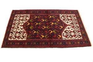 Vintage Red Tribal 3'2X5'4 Balouch Persian Rug