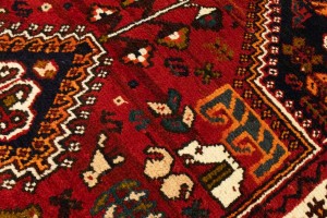 Red Tribal 3X5 Shiraz Persian Rug