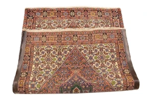 Vintage Geometric 3X4'5 Bidjar Persian Rug