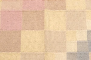 Multicolored Geometric Dhurrie 5'8X8'4 Indian Oriental Rug