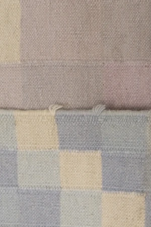 Multicolored Geometric Dhurrie 5'6X8'6 Indian Oriental Rug