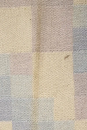Multicolored Geometric Dhurrie 5'6X8'6 Indian Oriental Rug