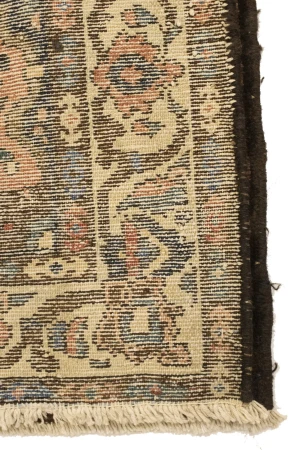 Semi Antique Floral Tribal 3'6X8'9 Bakhtiari Persian Runner Rug