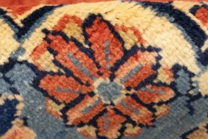 Semi Antique Red Tribal 4X10 Hamedan Persian Rug
