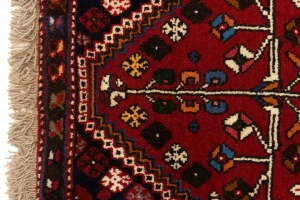 Red Tribal 3'5X5 Shiraz Persian Rug