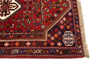 Red Tribal 3'5X5 Shiraz Persian Rug