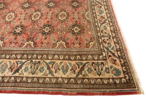 Antique Red Traditional 10X12'5 Mahal Persian Rug