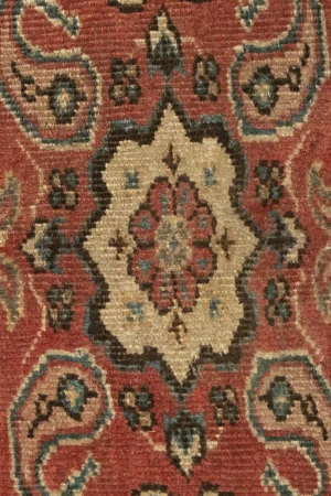 Antique Red Traditional 10X12'5 Mahal Persian Rug
