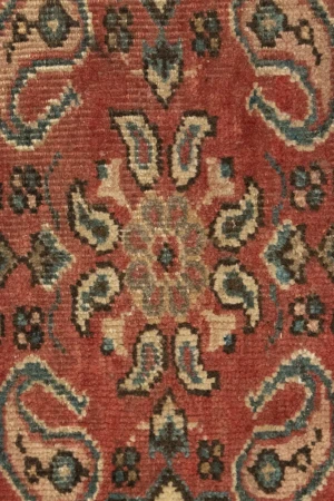 Antique Red Traditional 10X12'5 Mahal Persian Rug