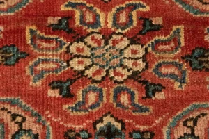 Antique Red Traditional 10X12'5 Mahal Persian Rug