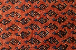 Semi Antique Tribal Rusty Red 3'8X10'5 Botemir Persian Runner Rug