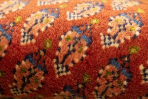 Semi Antique Tribal Rusty Red 3'7X9'8 Botemir Persian Runner Rug