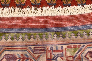 Semi Antique Tribal Rusty Red 3'7X9'8 Botemir Persian Runner Rug