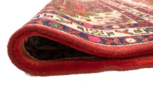 Bittersweet Red Floral 3X5 Hamedan Persian Rug