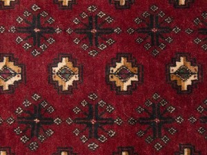 Vintage Red Tribal 3'6X6'8 Balouch Persian Rug