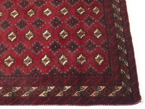 Vintage Red Tribal 3'6X6'8 Balouch Persian Rug
