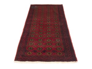 Vintage Red Tribal 3X6 Balouch Persian Rug
