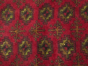 Vintage Red Tribal 3X6 Balouch Persian Rug
