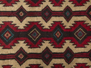 Vintage Beige Tribal 3'6X5'8 Balouch Persian Rug
