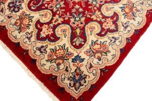 Semi Antique Red Traditional 10X13 Mahal Persian Rug