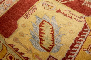 Rusty Red Tribal Floral 8'3X11'5 Ziegler Pakistan Rug