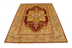 Rusty Red Tribal Floral 8'3X11'5 Ziegler Pakistan Rug