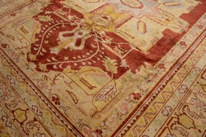 Rusty Red Tribal Floral 8'3X11'5 Ziegler Pakistan Rug
