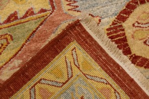 Rusty Red Tribal Floral 8'3X11'5 Ziegler Pakistan Rug