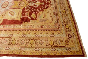 Rusty Red Tribal Floral 8'3X11'5 Ziegler Pakistan Rug