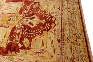 Rusty Red Tribal Floral 8'3X11'5 Ziegler Pakistan Rug