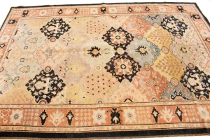 Beige/Cream Tribal Floral 6X8 Ziegler Pakistan Rug