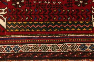 Red Tribal 3X5 Shiraz Persian Rug