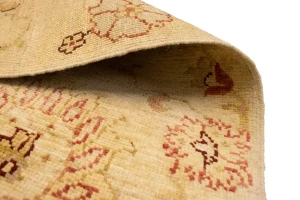 Beige Traditional Floral 5X7 Ziegler Pakistan Rug