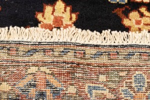 Vintage Traditional Charcoal 4'3X6'7 Mahal Persian Rug