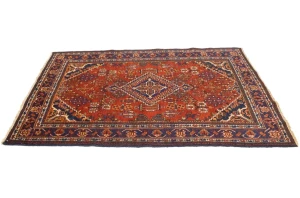 Semi Antique Red Tribal 4X7 Joshaghan Persian Rug