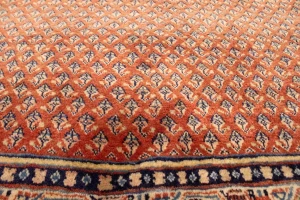 Vintage Tribal Rusty Red 4'5X6'6 Botemir Persian Rug