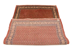Vintage Tribal Rusty Red 4'5X6'6 Botemir Persian Rug