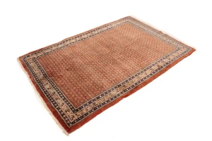 Vintage Tribal Rusty Red 4'5X6'6 Botemir Persian Rug