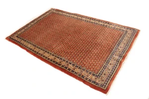 Vintage Tribal Rusty Red 4'5X6'6 Botemir Persian Rug