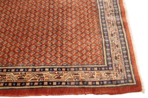 Vintage Tribal Rusty Red 4'5X6'6 Botemir Persian Rug